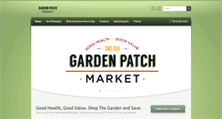 Desktop Screenshot of gardenpatchmarketonline.com